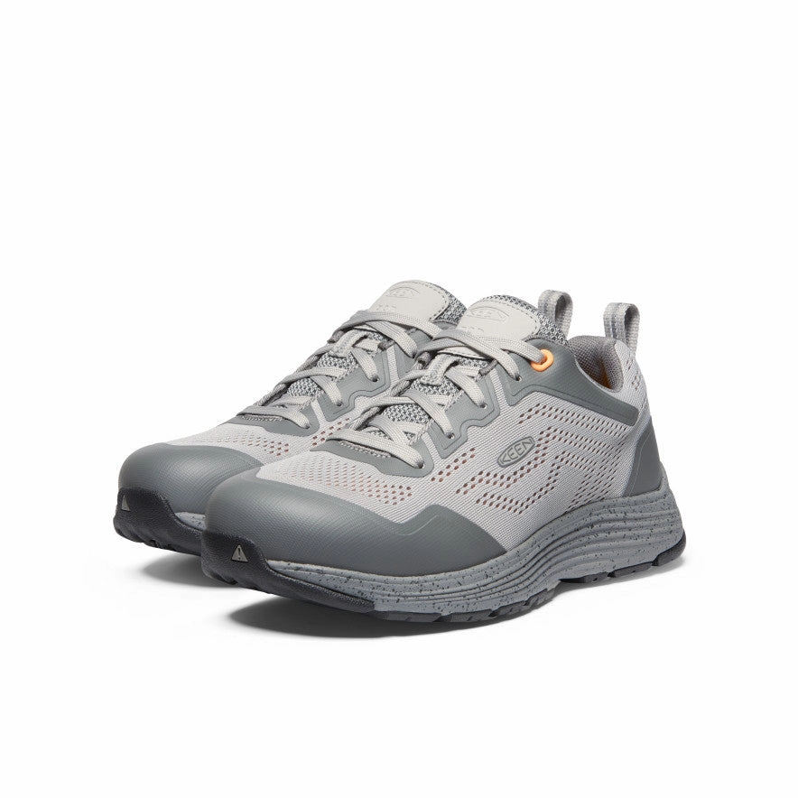 Industrial Comfort Gear Women's Sparta 2 ESD (Aluminum Toe)  |  Drizzle/Papaya