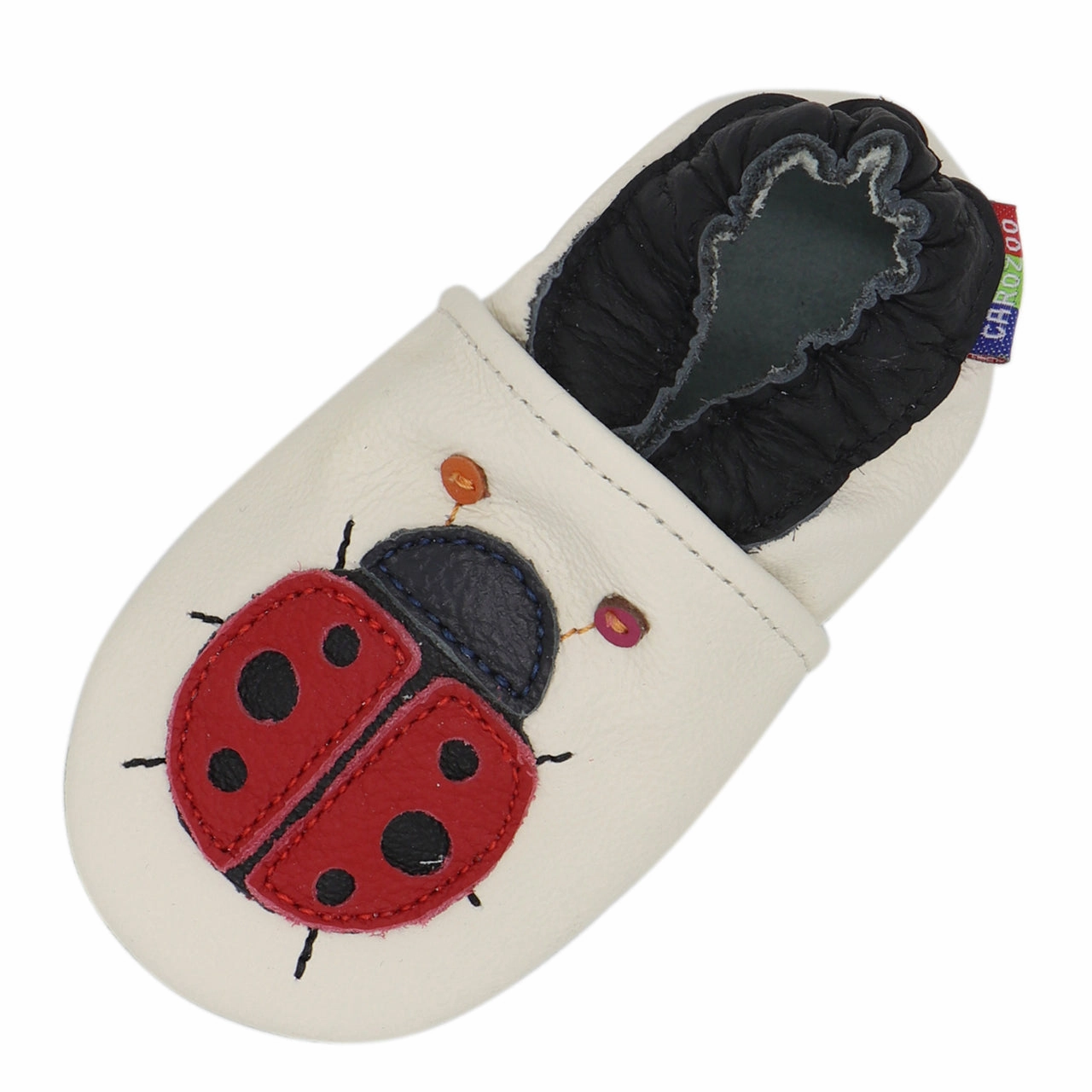 closed - toe Durable ease Ladybug Cream up to 8 Years