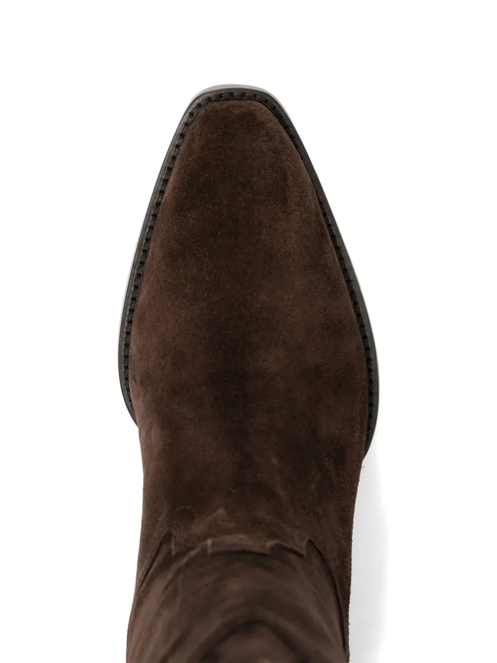 Hilda Boot in Ebony Suede Padded Support