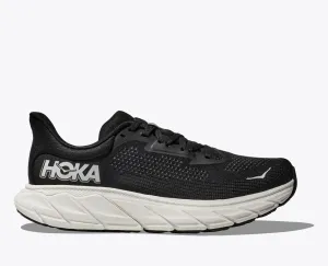 worker - style Shock Diffusion Layer HOKA WOMENS ARAHI 7 - BLACK / WHITE