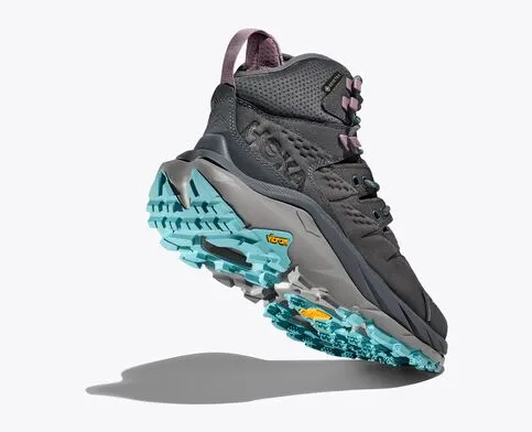 Secure Grip adults' HOKA WOMENS KAHA 2 MID GTX - CASTLEROCK / COASTAL SHADE