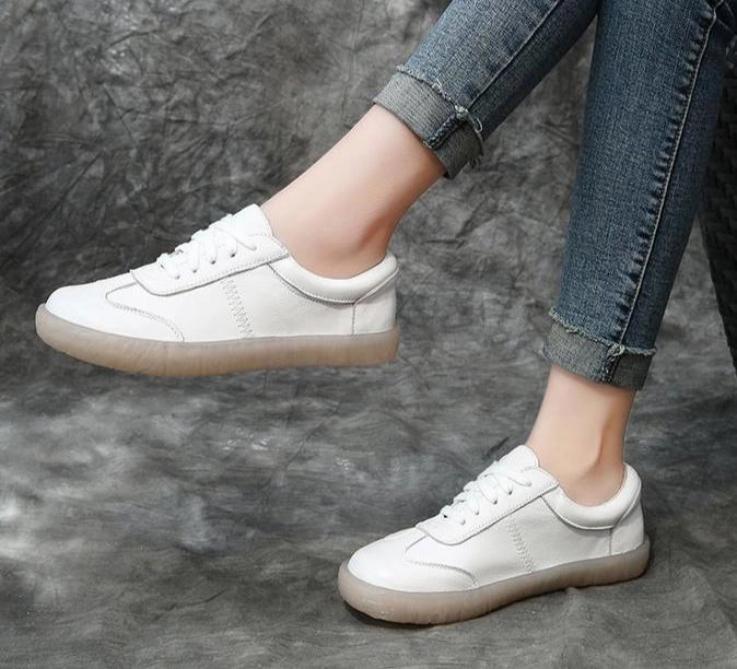 Leather Summer New Women Casual Shoes 35-41 Adaptive piece windy - day shoes