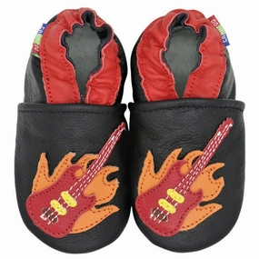 Reliable Traction Fashion-Forward Look Guitar Black up to 8 Years Old