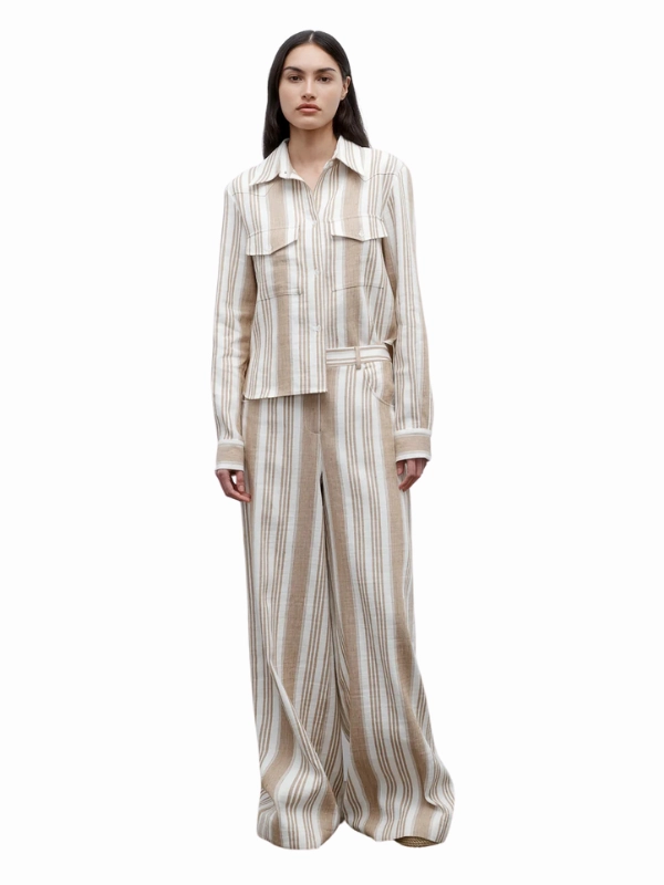 Tough Core FrictionReducing Lining Demie Trouser in White/Khaki