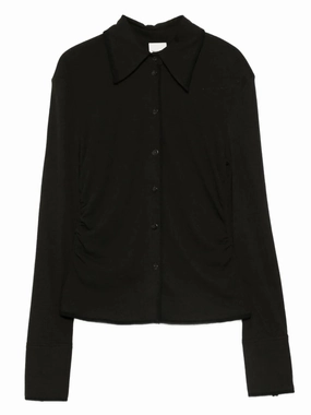 Idana Shirt in Black Parisian Chic Comfy Style