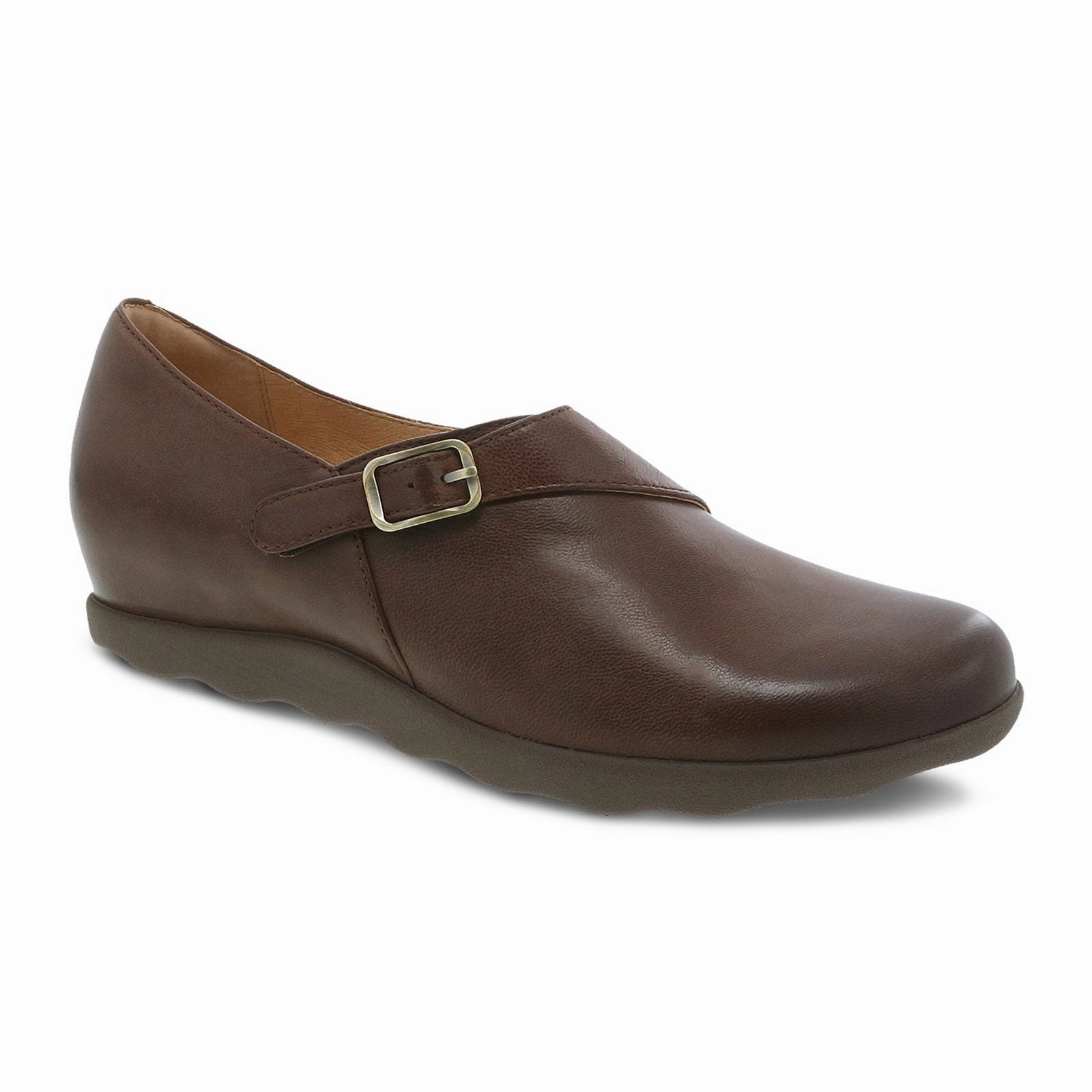 Dansko Marisa Slip On (Women) - Brown Burnished Nubuck Flattering and Effortless
