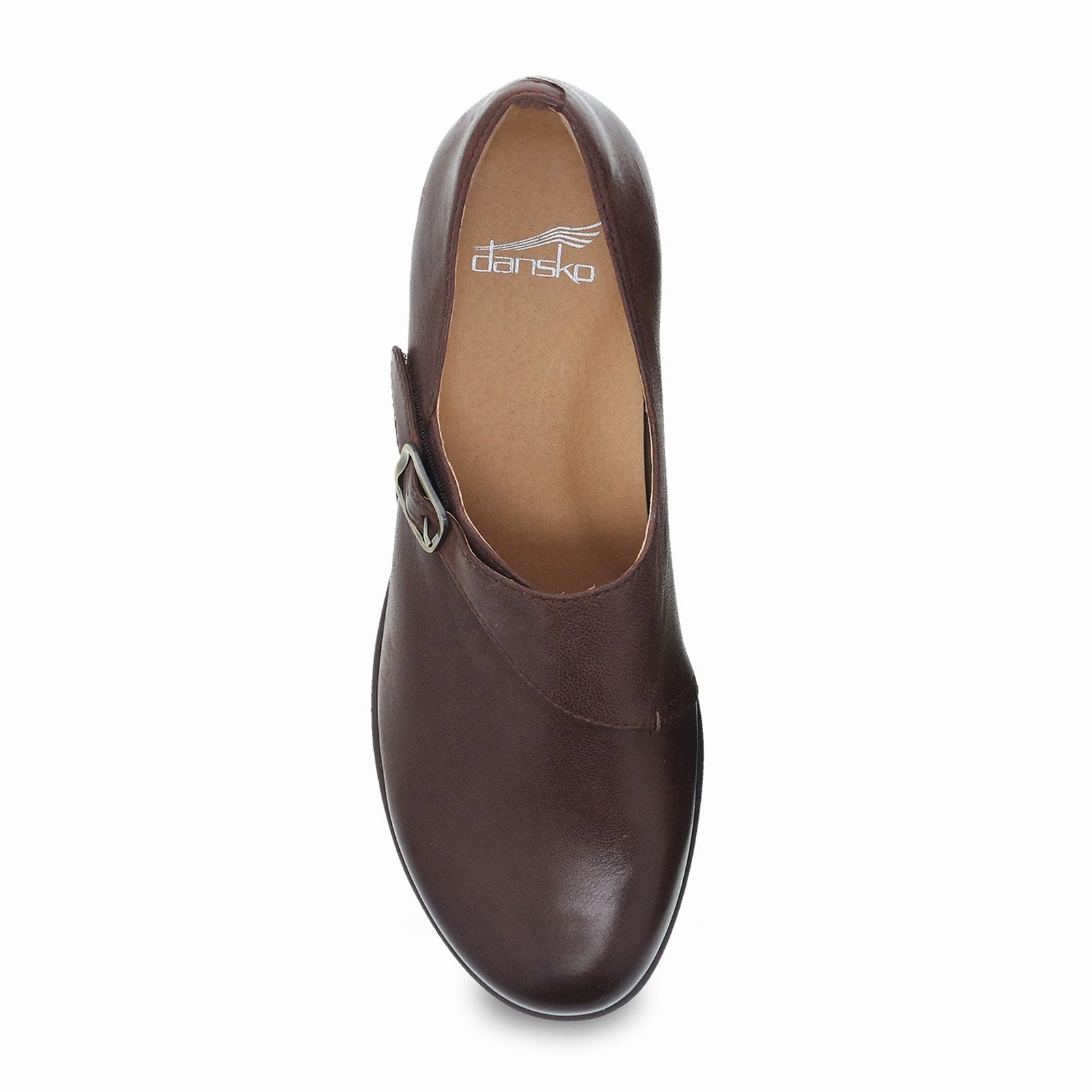 Dansko Marisa Slip On (Women) - Brown Burnished Nubuck Vibrant Form