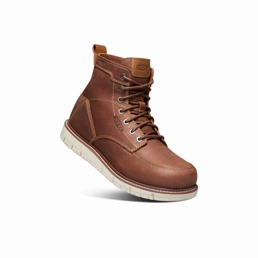 Men's San Jose 6" Boot (Soft Toe)  |  Gingerbread/Off White Safety Form Footwear Performance Tested