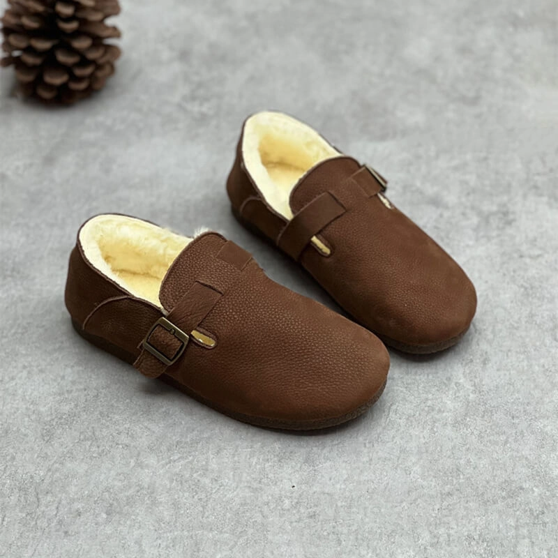 Babakud Women Autumn Winter Art Forest Style Slip- Ons Shoes cold - weather toddlers' sizes