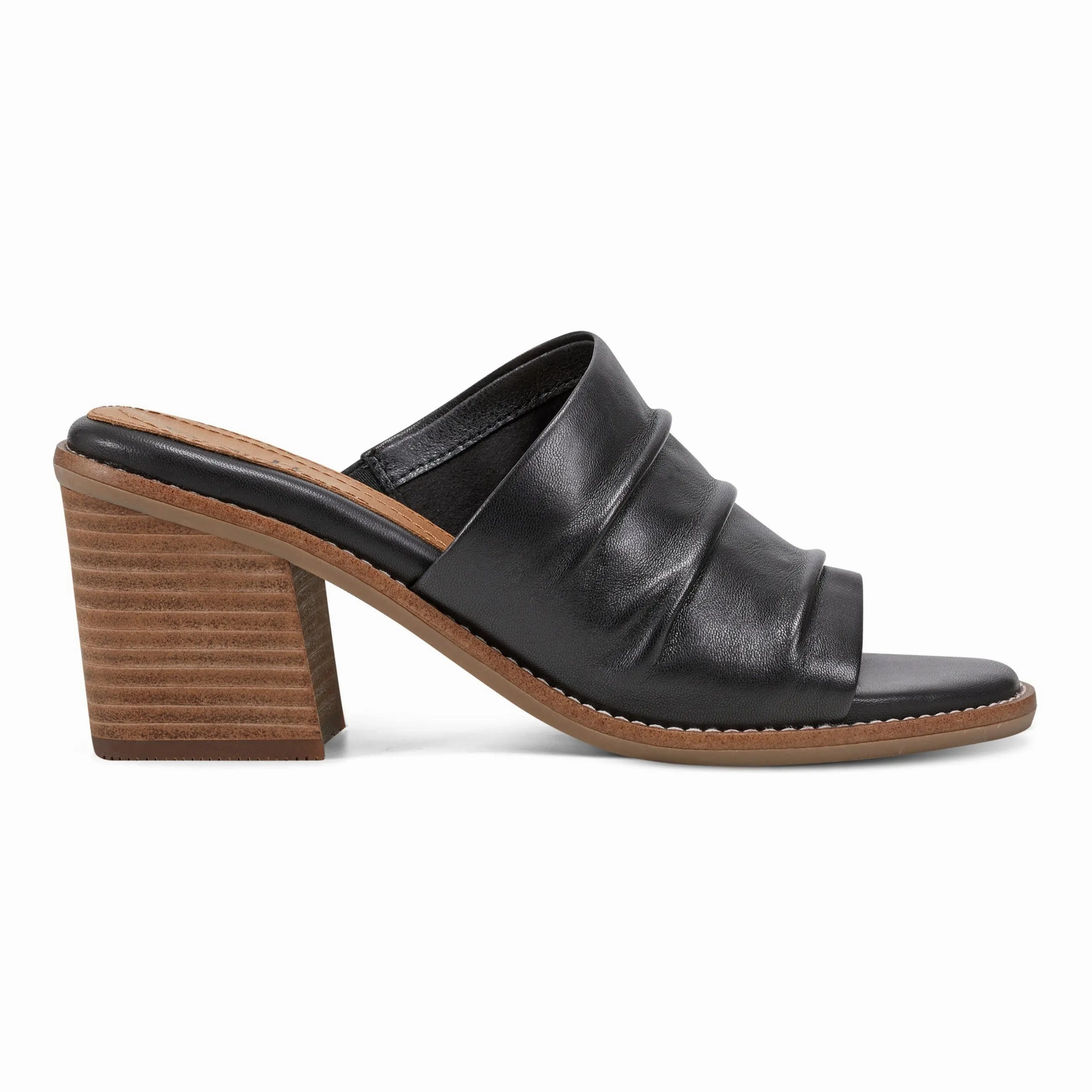 Adara Ruched Slip-On Dress Sandals Smart Fit