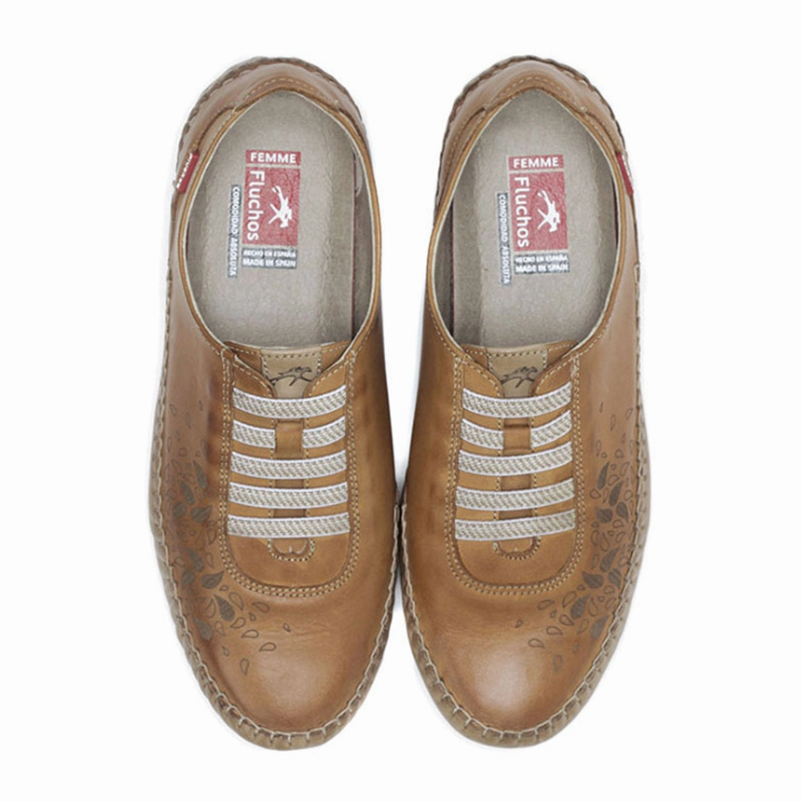 Sleeveless Fluchos Tucan F1181 Lace Up (Women) - Brown