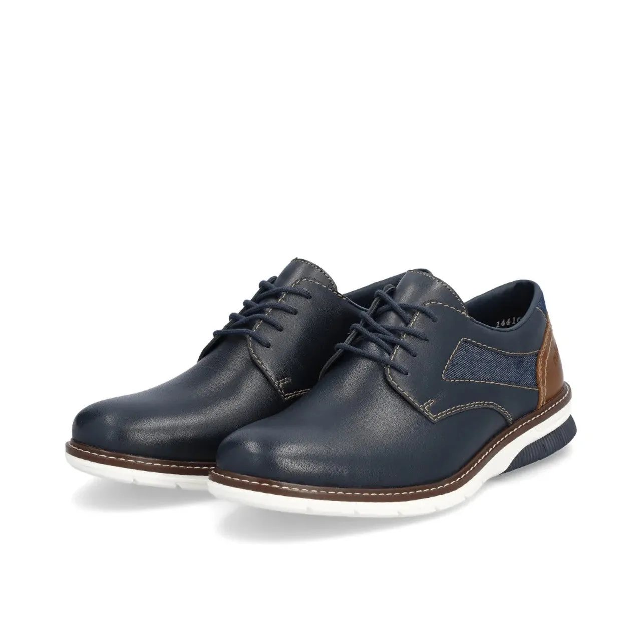 RIEKER MENS 14416-14 - DENIM least flexible