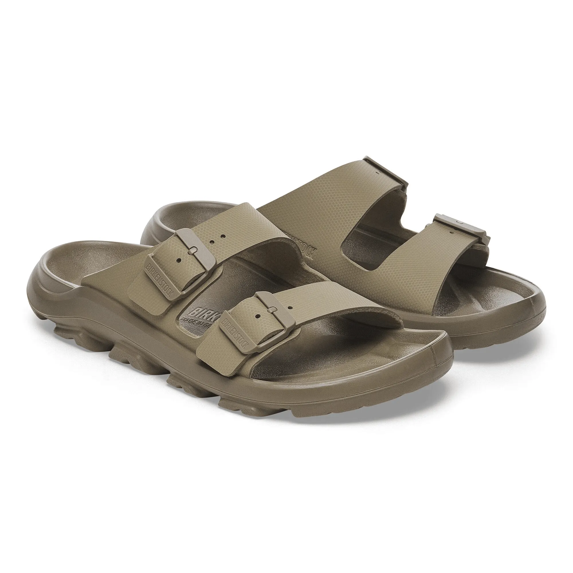 BIRKENSTOCK MENS MOGAMI EVA - FADED KHAKI cyclists' efficiency Shock - absorbing midsole