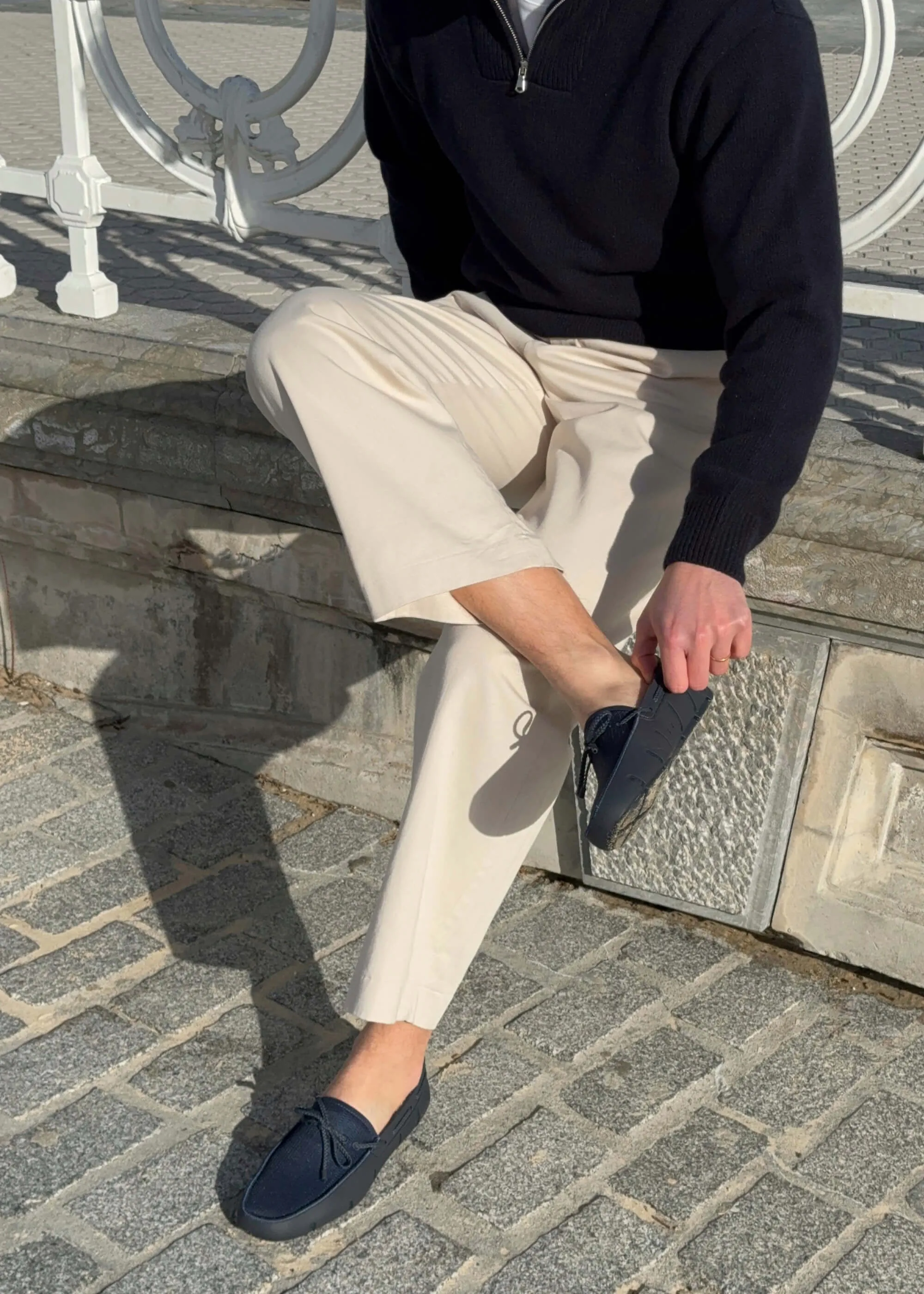 Braided Lace Loafer biggest Asymmetric Lace Configuration