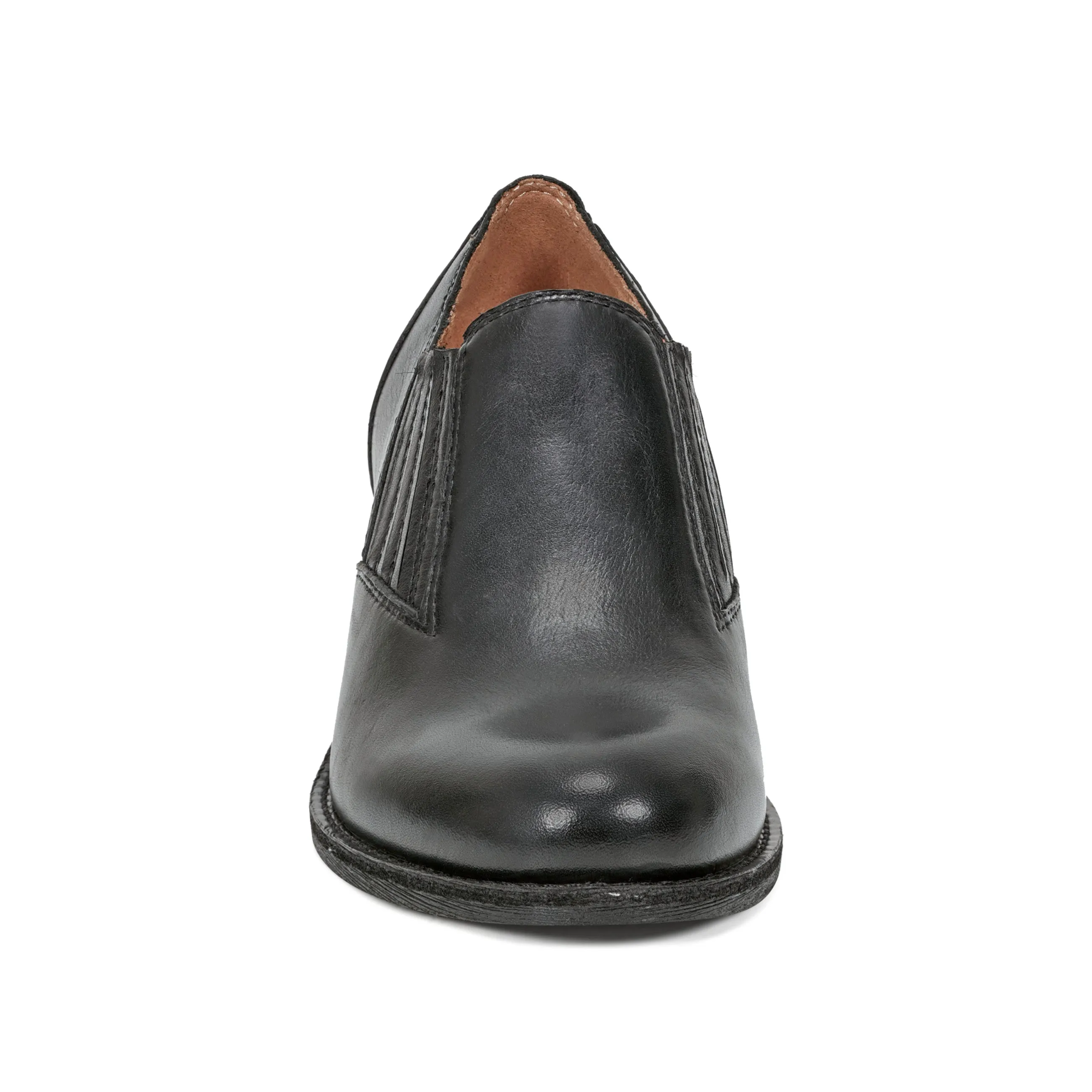 half - size padded - strap Jalin Slip-on Booties