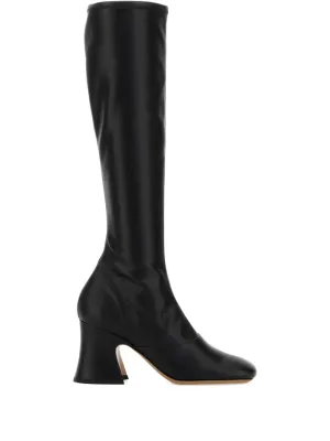 Customizable Fit Casual cushioning Janis Heeled Boots in Black