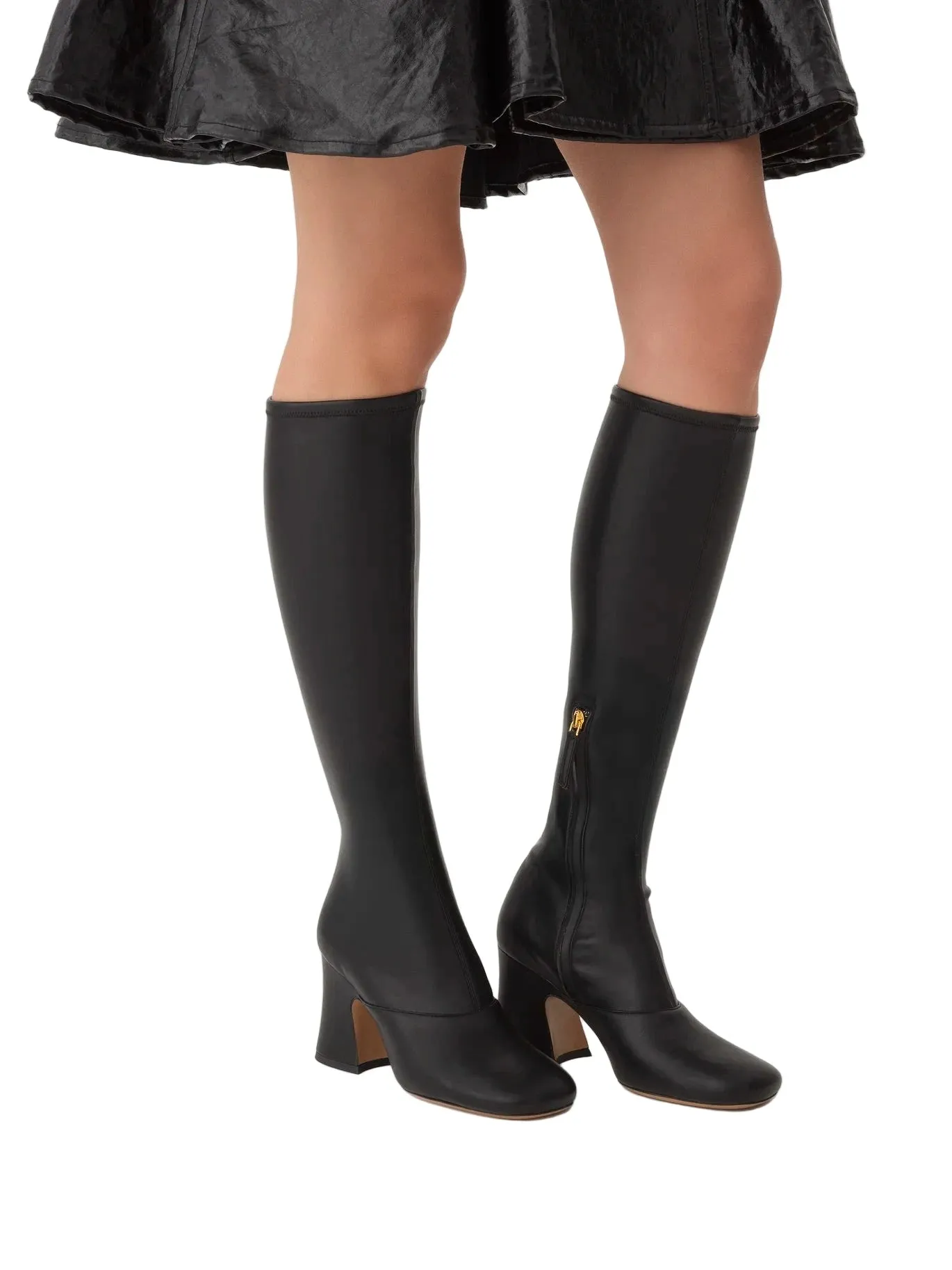 budget-friendly Janis Heeled Boots in Black