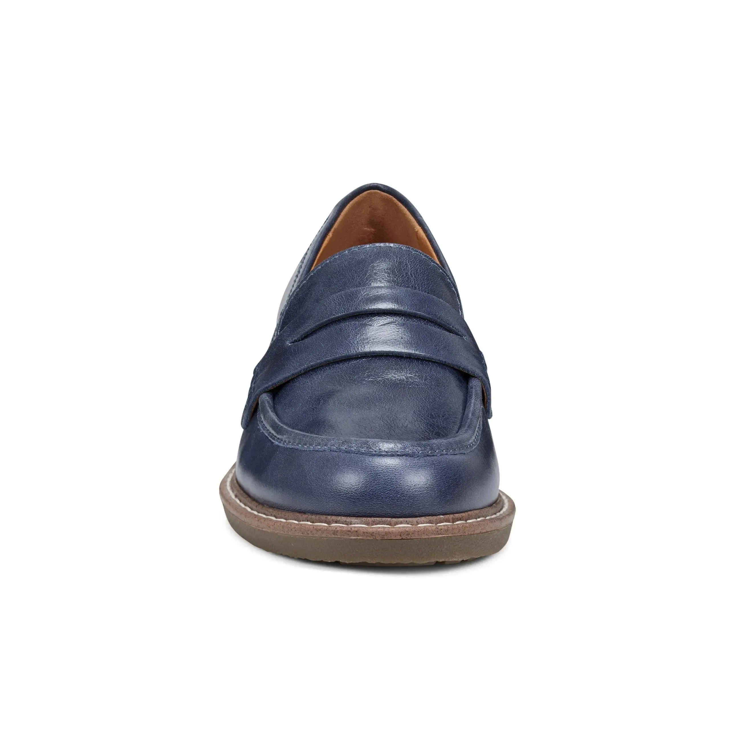 Javas Round Toe Casual Slip-on Loafers Enhanced Traction