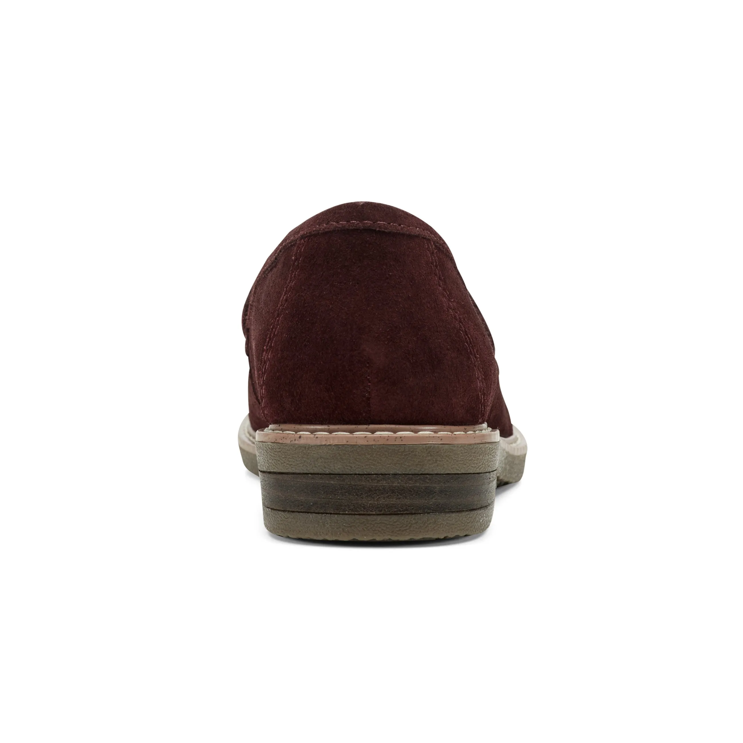 Elastic Lacing System Javas Round Toe Casual Slip-on Loafers