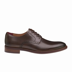 Effortless Waist Design Elegant Line Johnston & Murphy Conard 2.0 Plain Toe Oxford (Men) - Mahogany Full Grain
