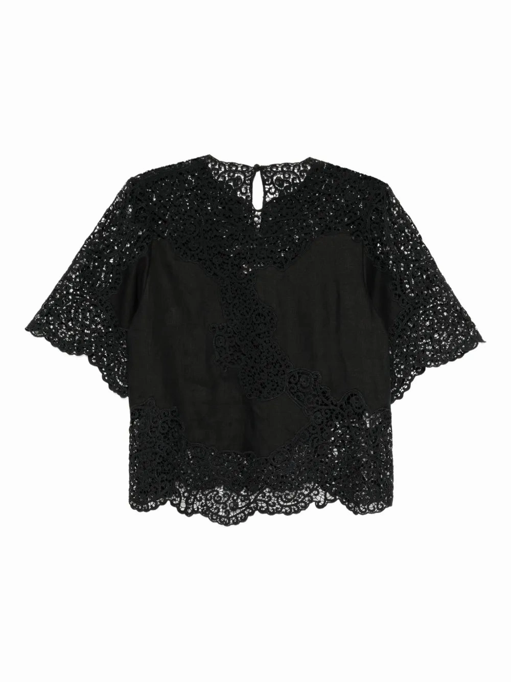 Digital Glow Fable Core Kadene Blouse in Noir