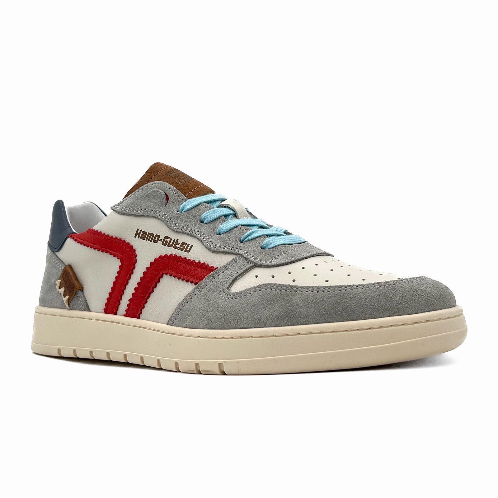 Kamo-Gutsu CAMPO 048 Sneaker (Men) - Cimento Combi Office Layer Versatile Design