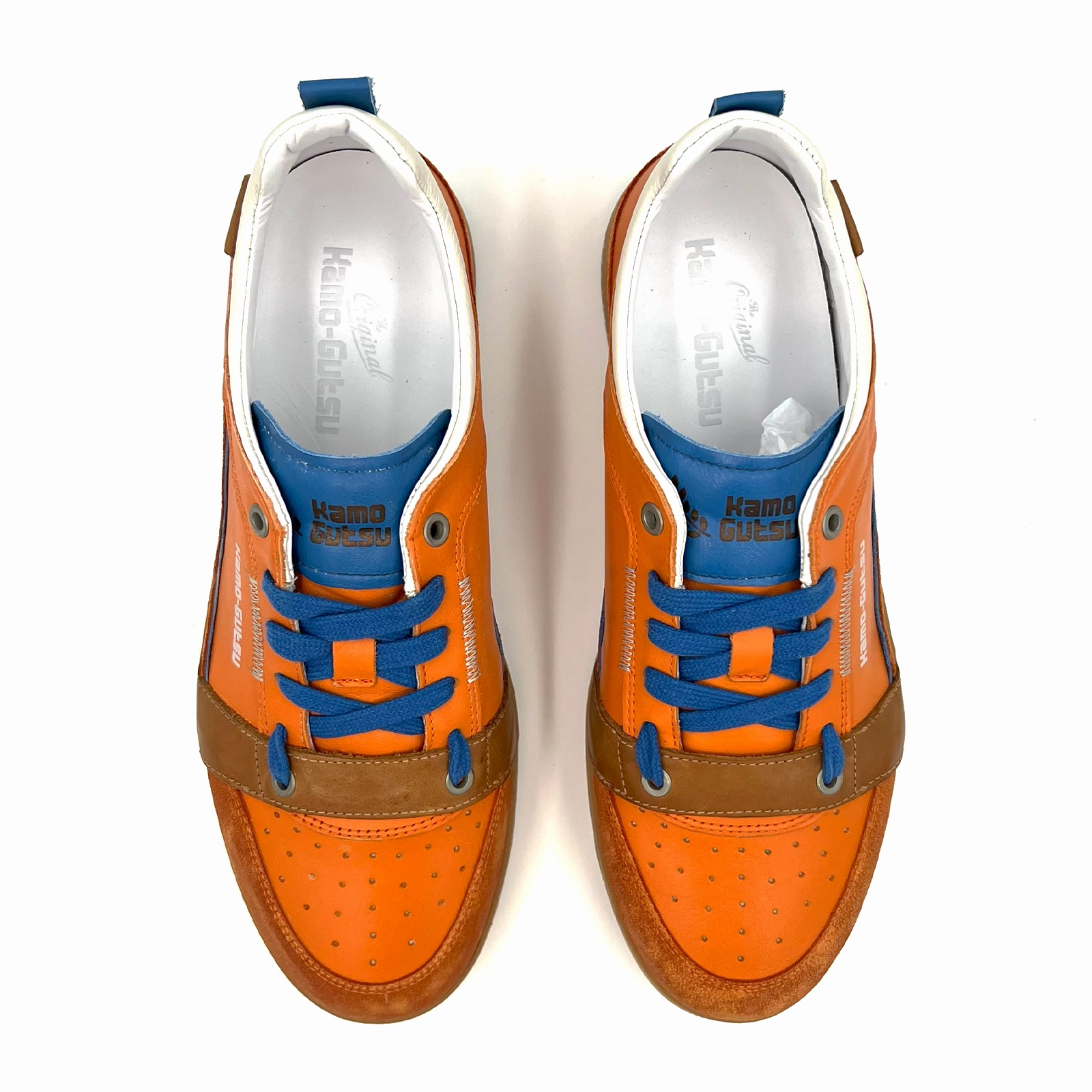 Tailored-fit Pure Fit Kamo-Gutsu CAMPO 058 Sneaker (Men) - Lavato/Arancio