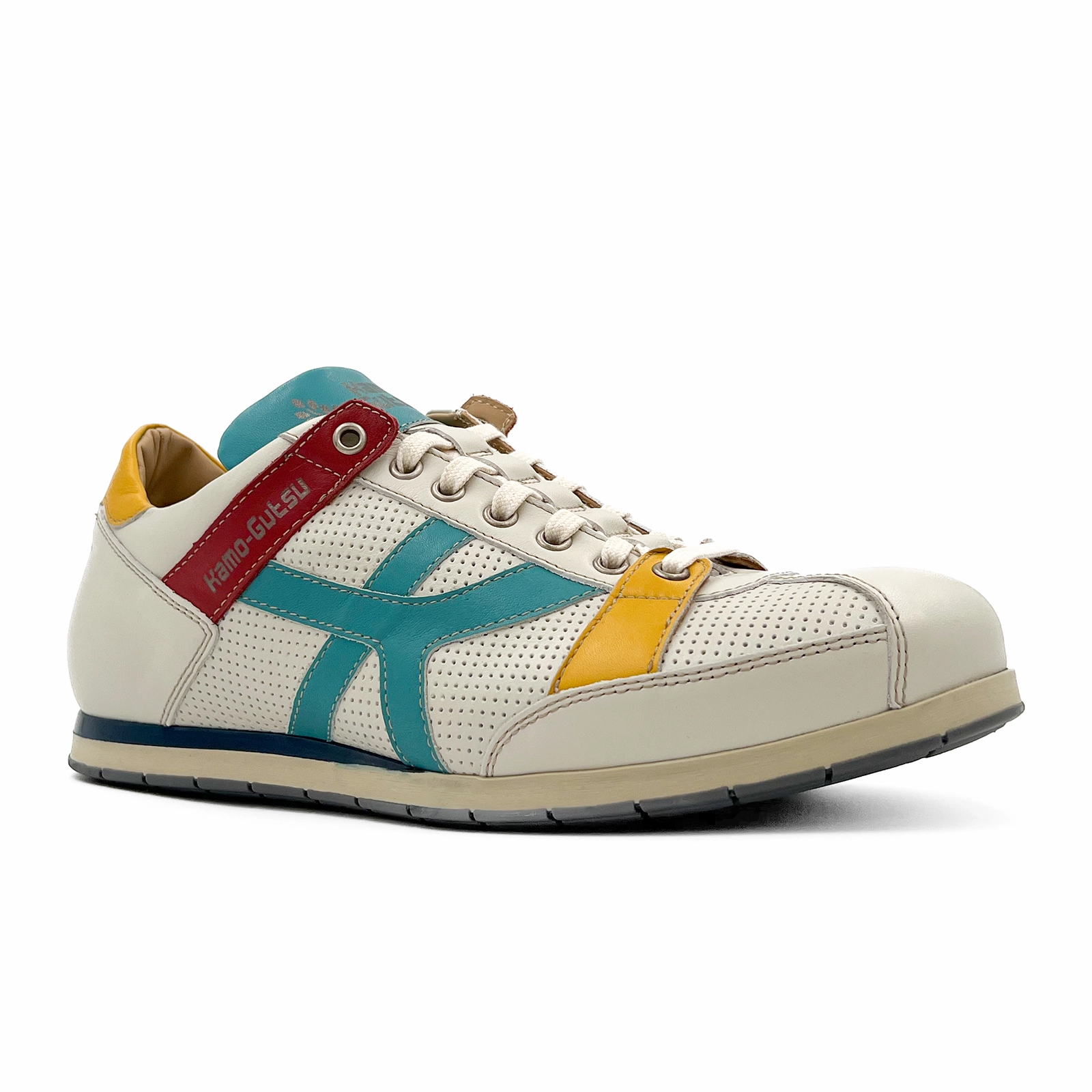 FadeResistantColor Kamo-Gutsu TIFO 044 Low Sneaker (Men) - Bianco/Atlantico