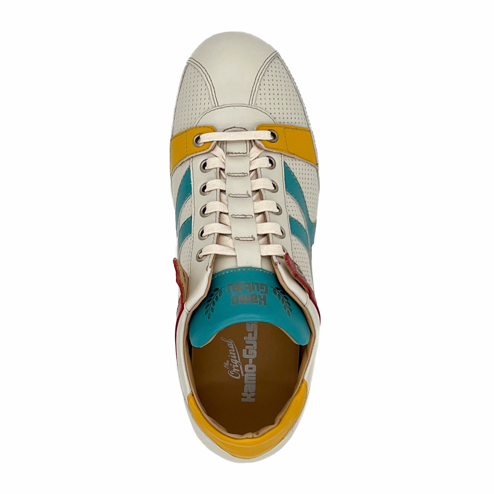 Sophisticated Fit Kamo-Gutsu TIFO 044 Low Sneaker (Men) - Bianco/Atlantico