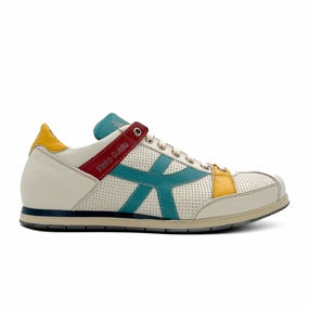 Fit Focused Built-In-Slip Kamo-Gutsu TIFO 044 Low Sneaker (Men) - Bianco/Atlantico