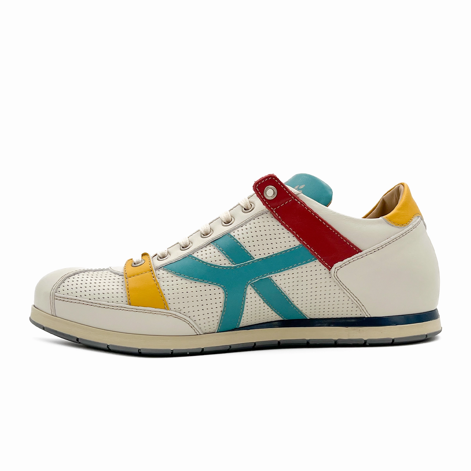 Walkable Flow Kamo-Gutsu TIFO 044 Low Sneaker (Men) - Bianco/Atlantico