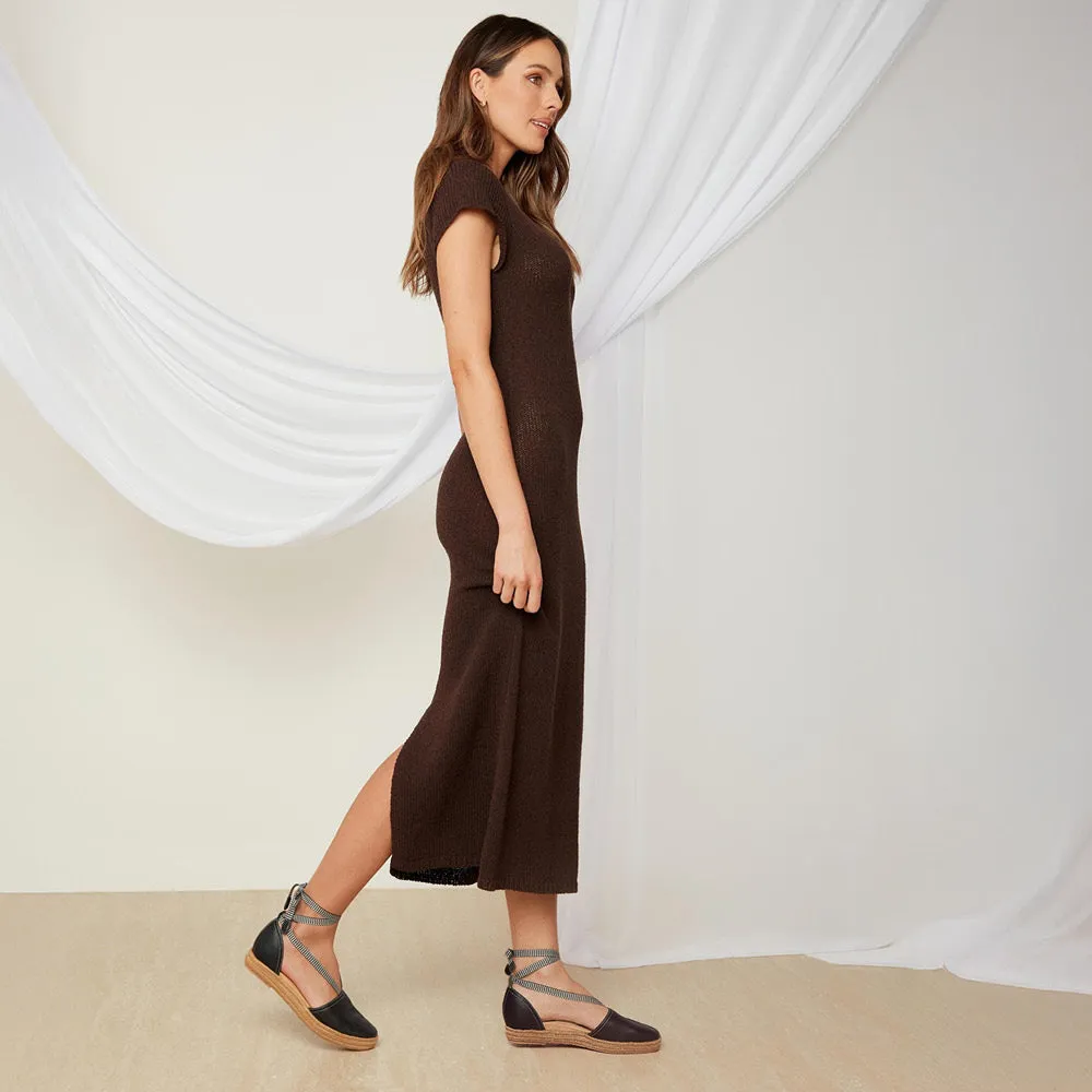 Kit Black Tumbled Stone Step