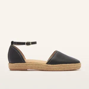 Kit Black Tumbled Flower Path Versatile Shoes