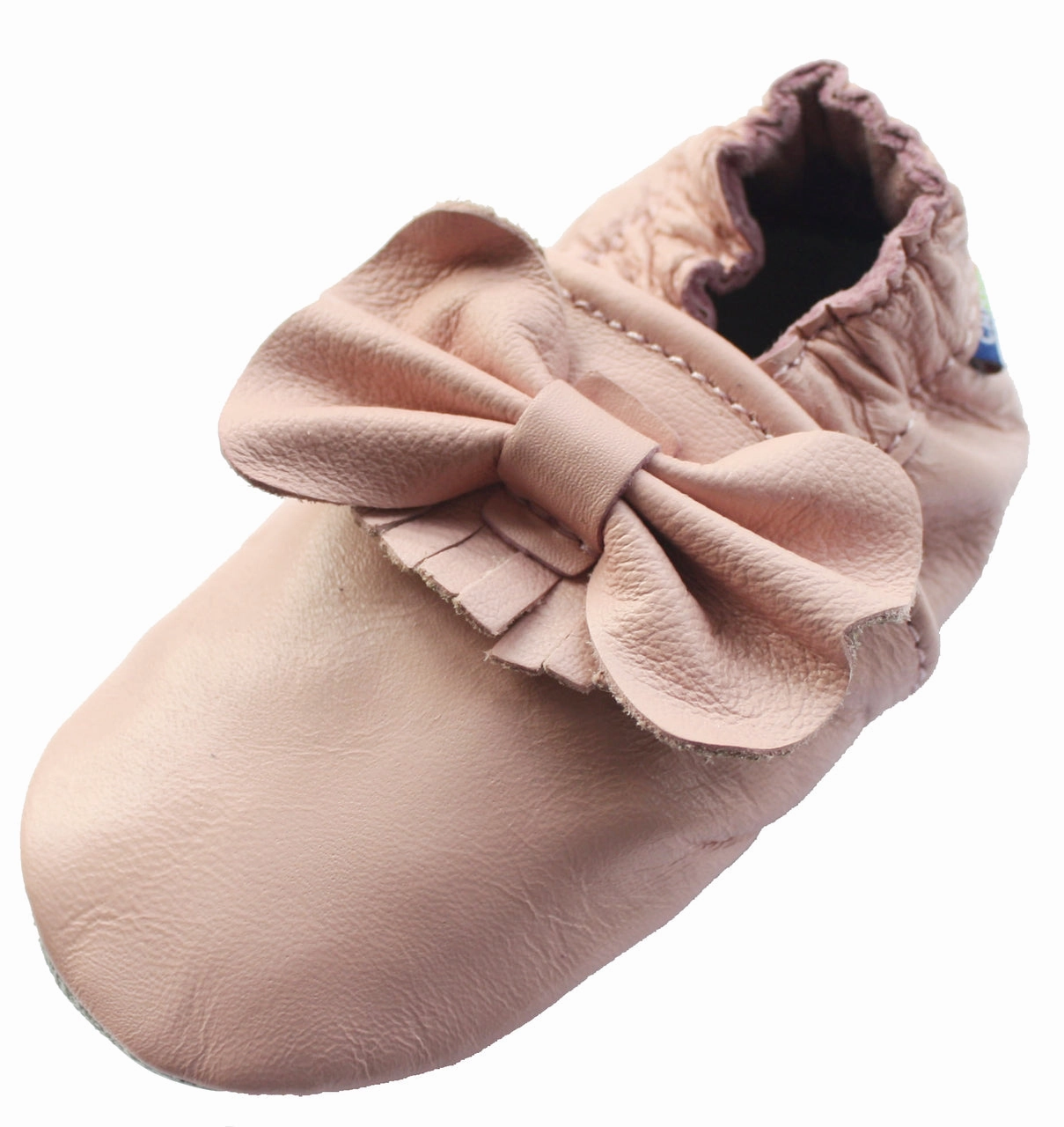 Bow Fringe Pink up to 6 Years Old Zero Drop Platform Reflective details