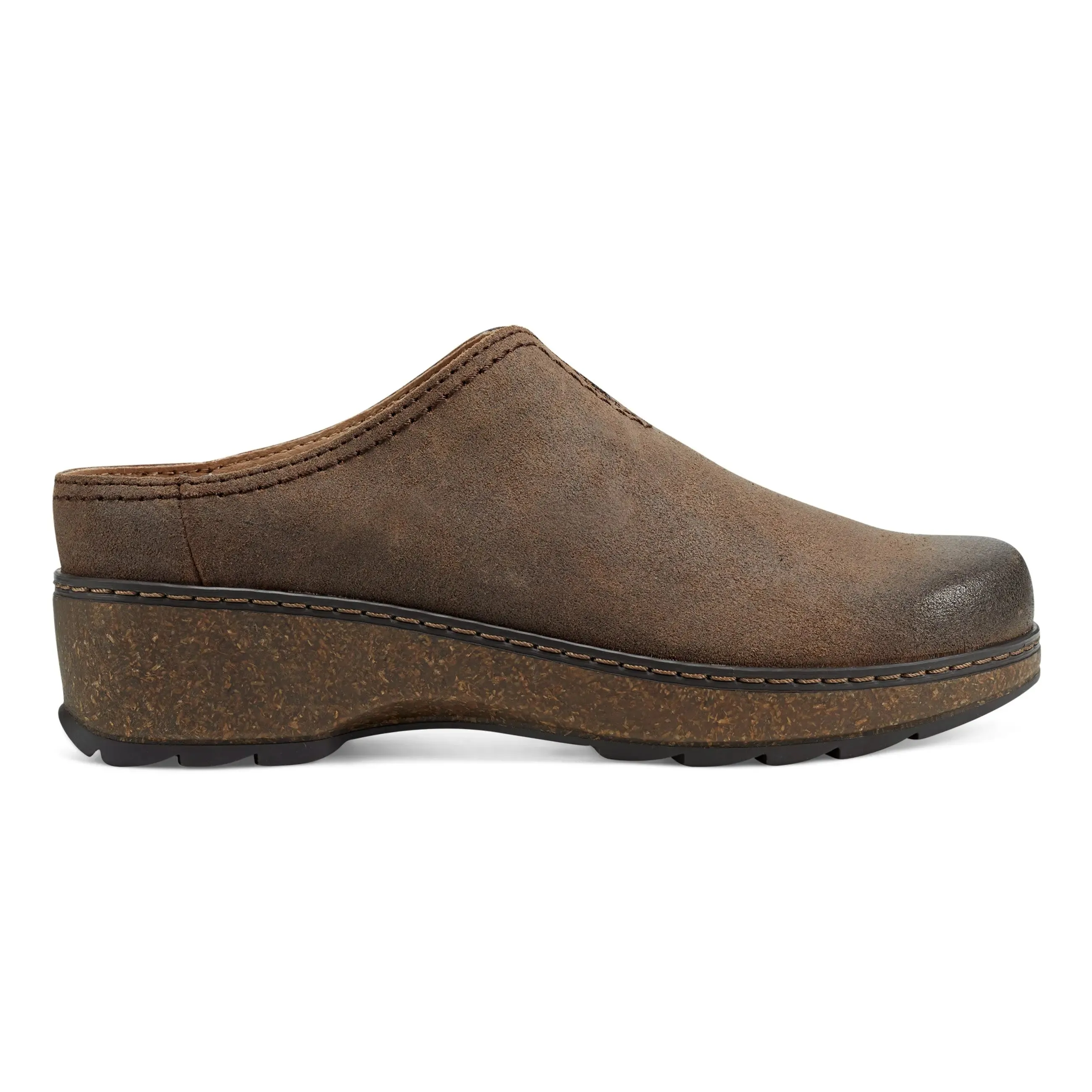 Kolia Round Toe Slip-on Casual Clogs Durable arch