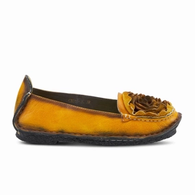 Fresh Look Effortless Look L'Artiste Dezi Flat (Women) - Yellow