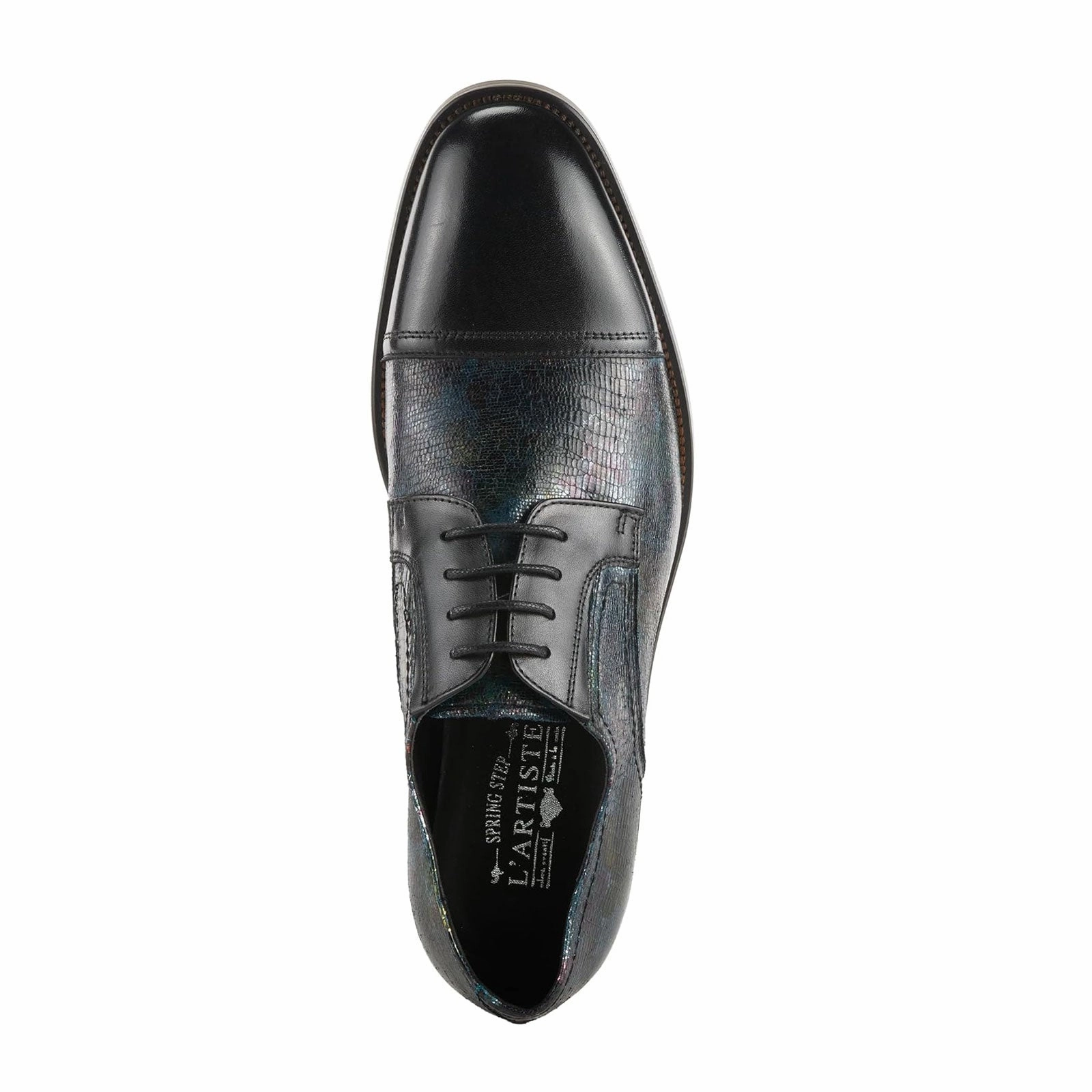 Subtle Glam Garden Scene L'Artiste Yoders Oxford (Men) - Black Multi