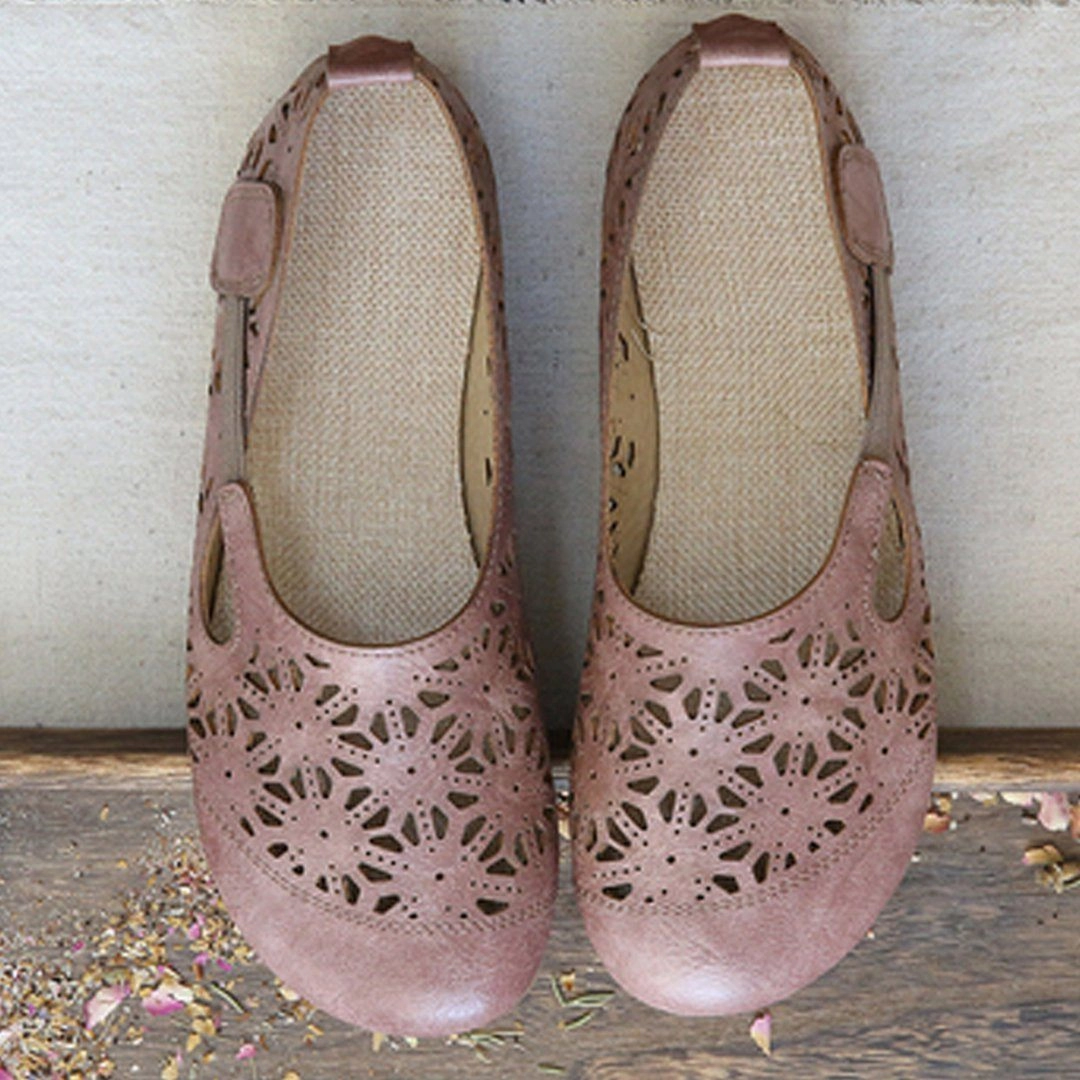 Babakud Hollow Out Flats Slip On Casual Shoes table tennis Flexible Arch Bridge