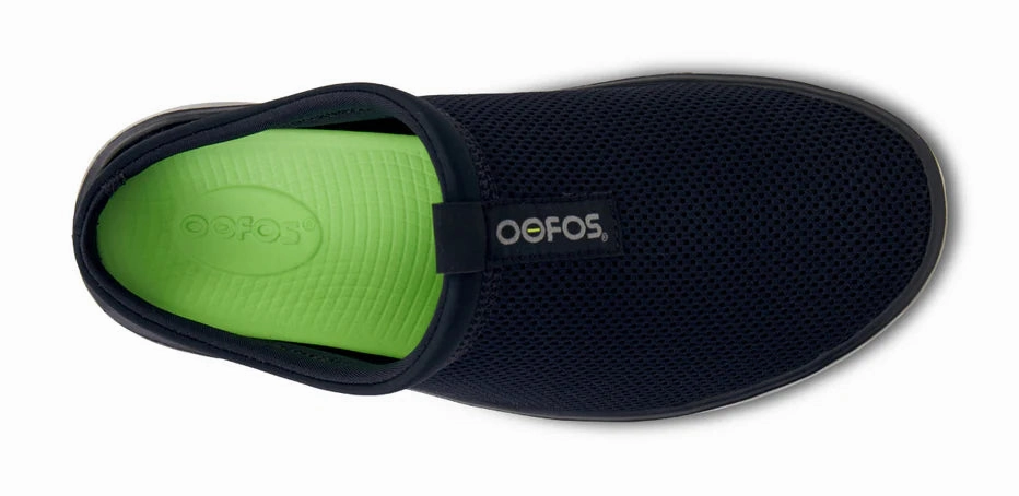 synthetic material Water Resistant Material Tech OOFOS OOCOOZIE SPORT MULE WOMEN'S