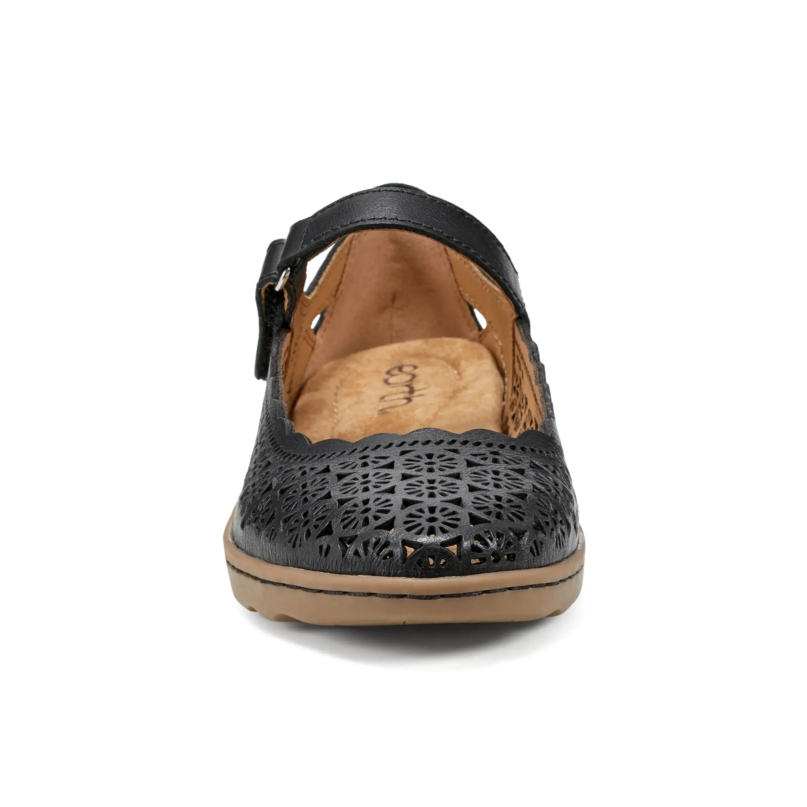 Lady Perforated Slip-On Ballet Flat Mid - range