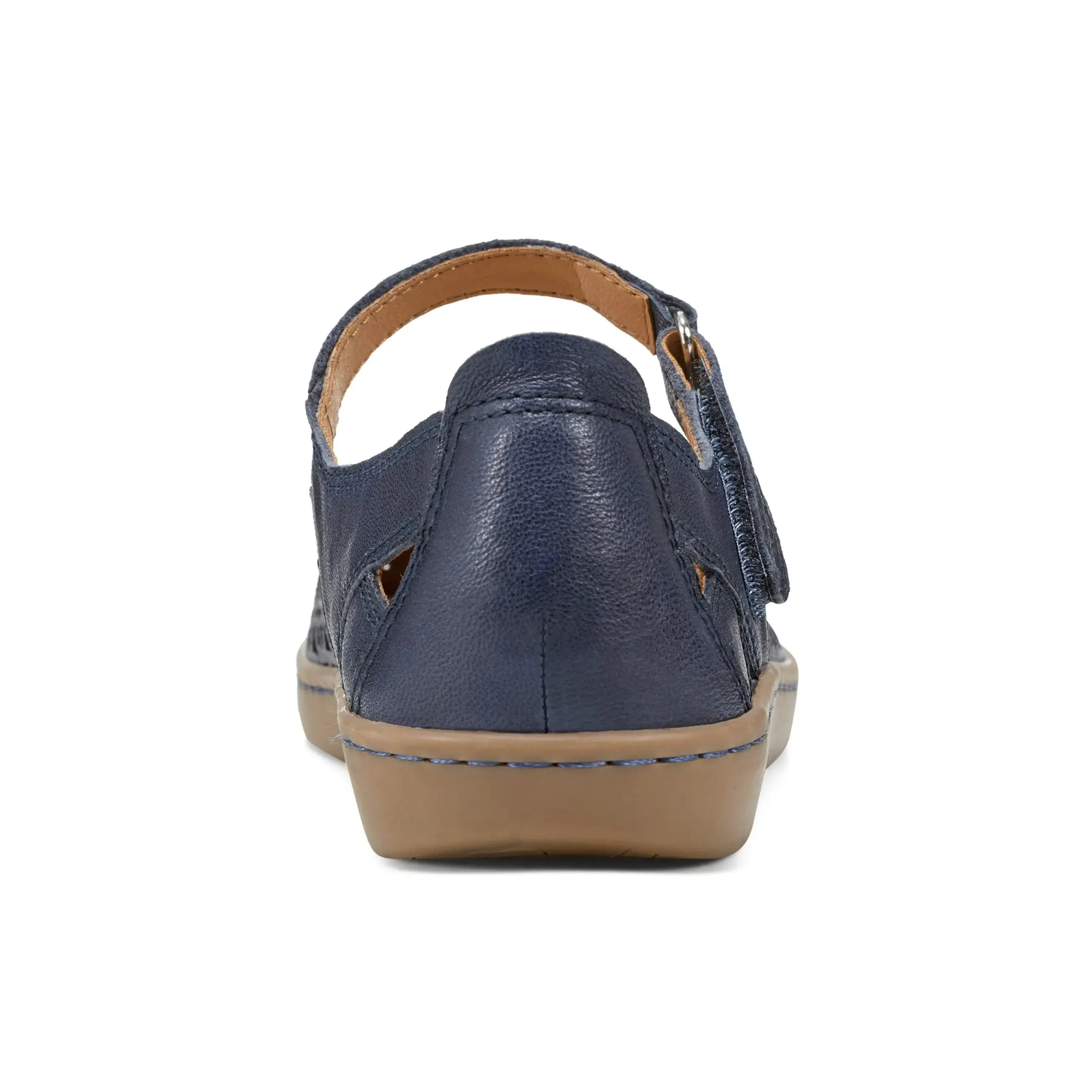 Lady Perforated Slip-On Ballet Flat Stackable Multi-functional materials