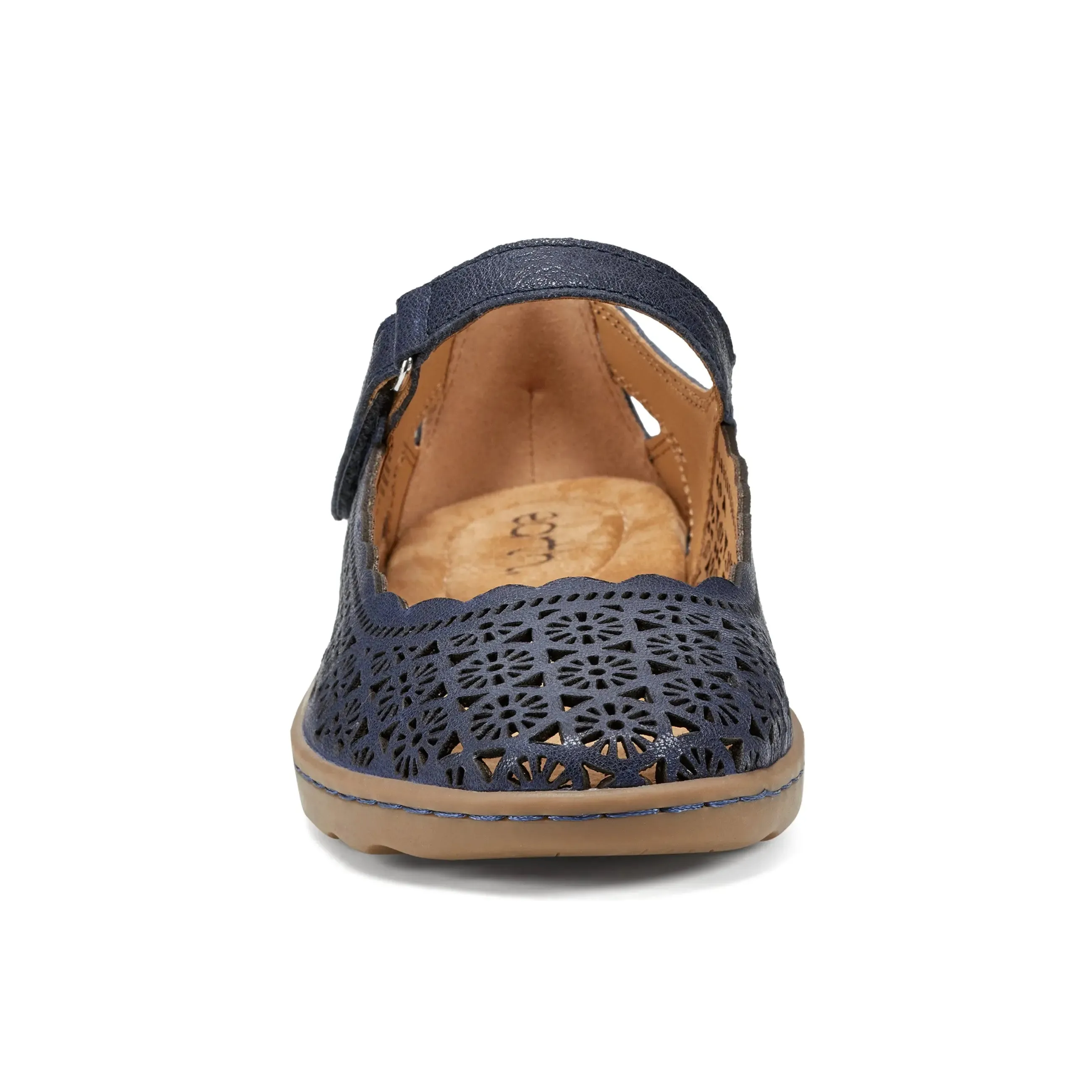 teenagers' Classy silhouette Lady Perforated Slip-On Ballet Flat