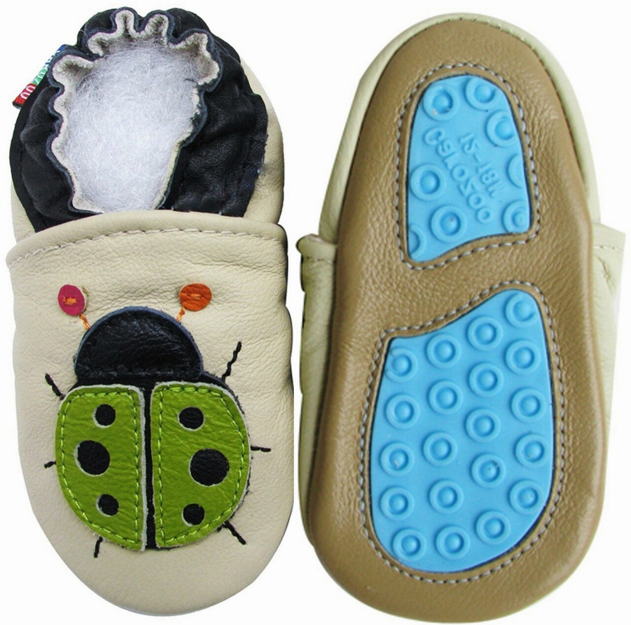 Ladybug Cream Outdoor up to 4 Years Pressure Dispersing Design Reinforced Arch Plate