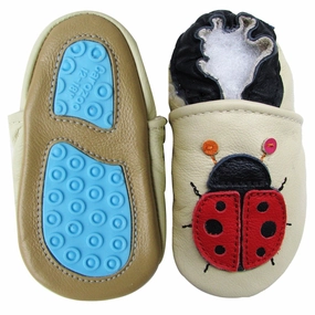 Streamlined Design Abrasion Resistant Stitching Ladybug Cream Outdoor up to 4 Years