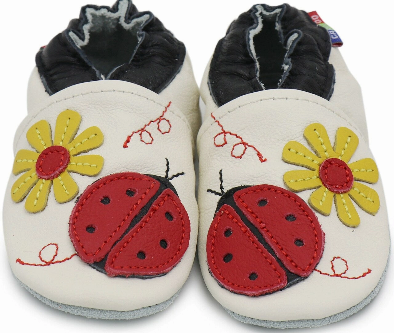 Ladybug Flower Cream up to 6 Years Old Elastic Band