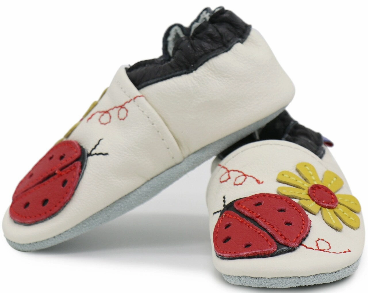 Ladybug Flower Cream up to 6 Years Old Waterproof Design Tensile Strength Reinforcement