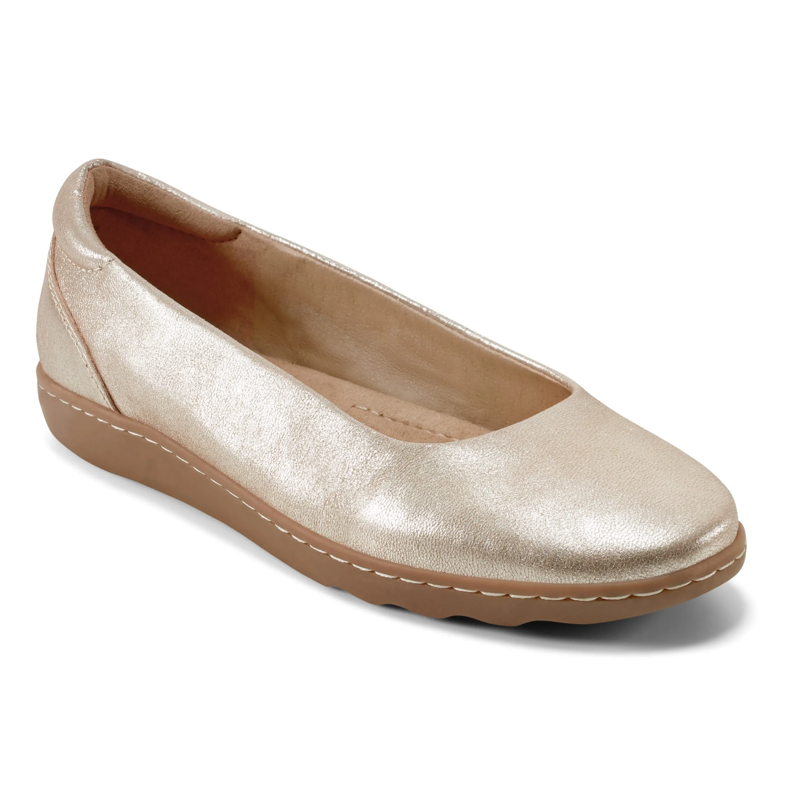 Hyper Compression Sole Landen Round Toe Casual Flats