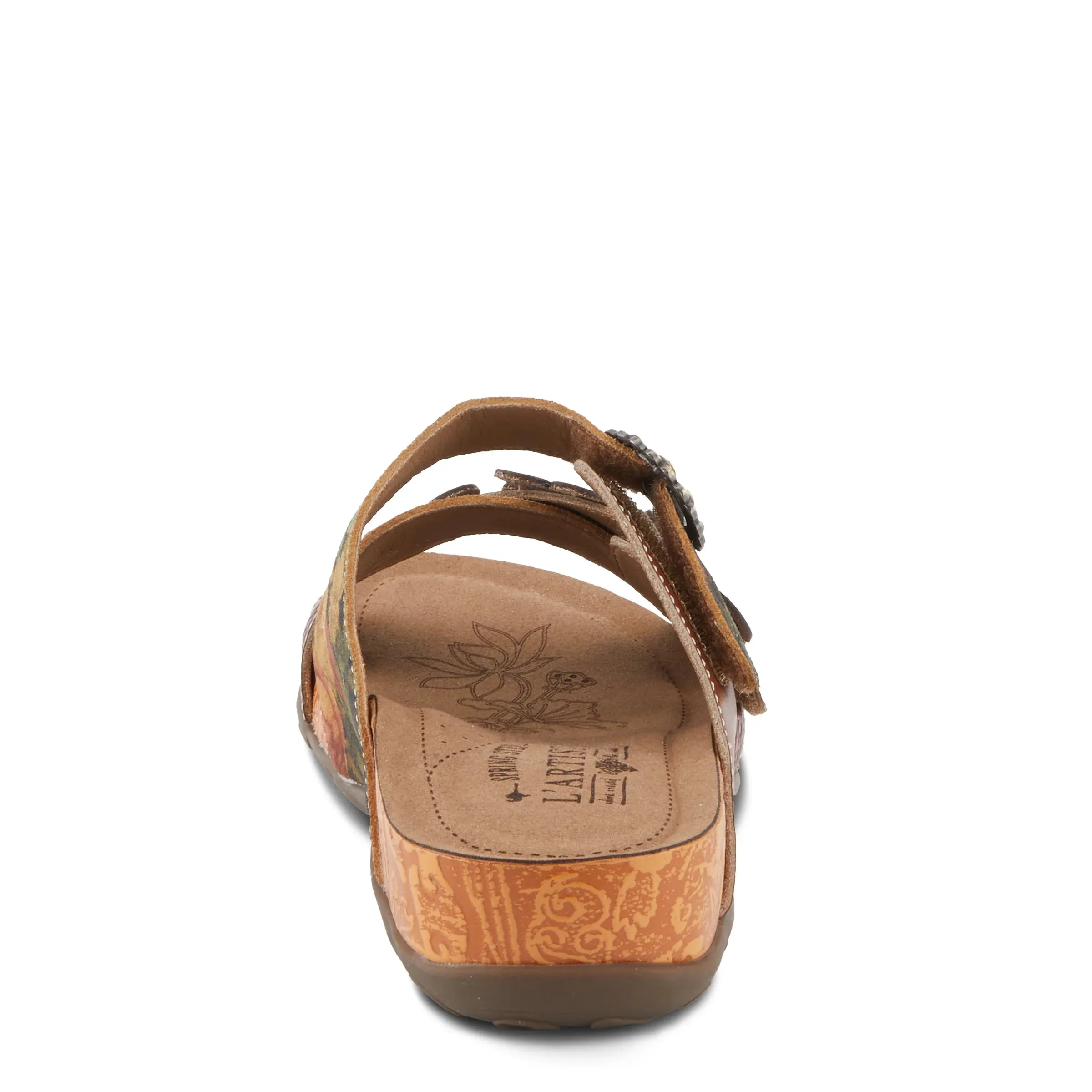 L'ARTISTE WOMENS CAELANA - BROWN MULTI Modular Replacement Parts All-Day Durability