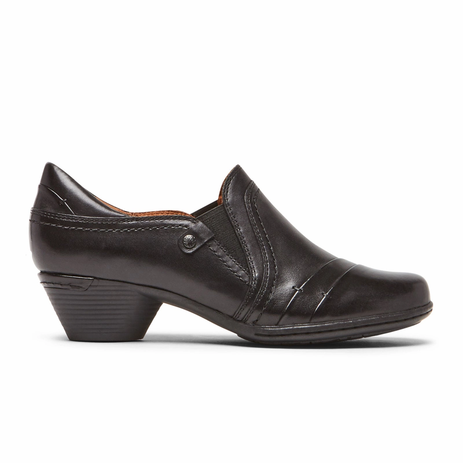 Cobb Hill Laurel Slip On (Women) - Black Leather Beauty Zone