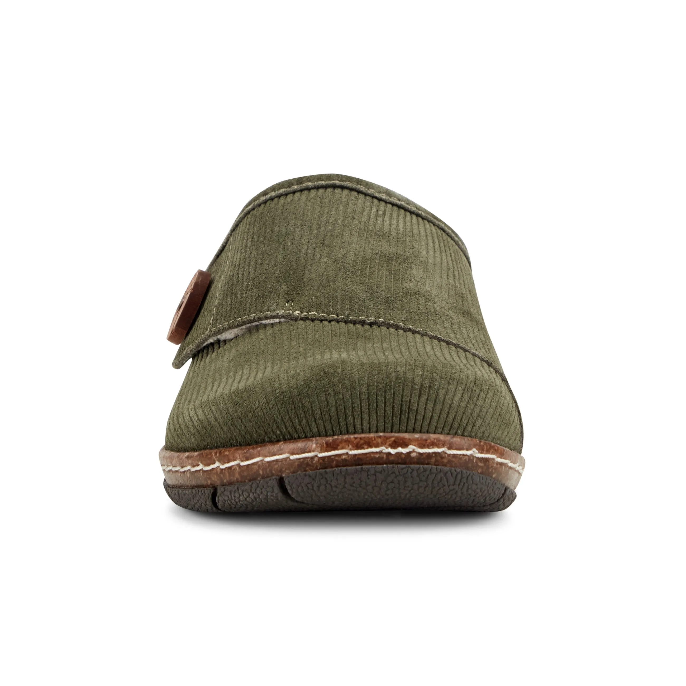 weekend adventurers' boots passionate runners' shoes Ezra Round Toe Casual Slip-on Flat Clogs